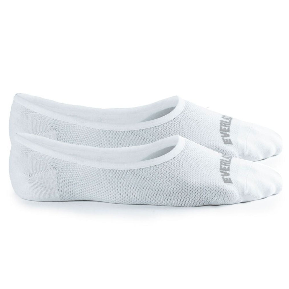 Everlast Medias Para Caballeros No Show Socks White 10-13 2Und