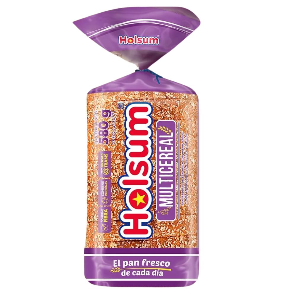 Holsum Pan Blanco Multicereales 580gr