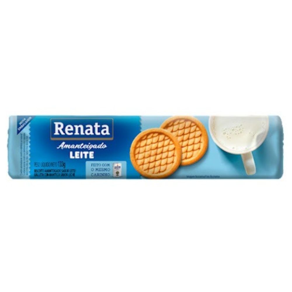 Renata Galletas De Mantequilla Sabor Leche 133gr