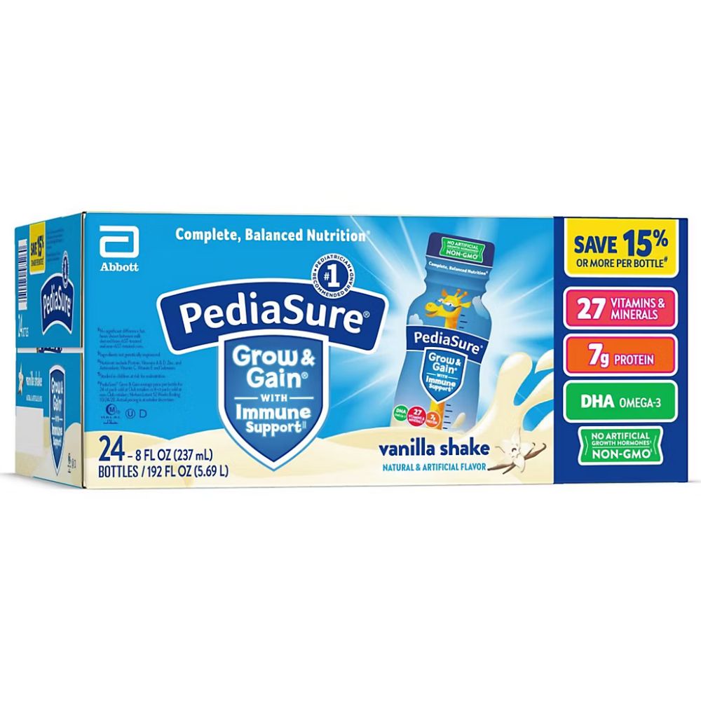 Pediasure Vainilla 24 Und Grow and Gain Shake 237ml