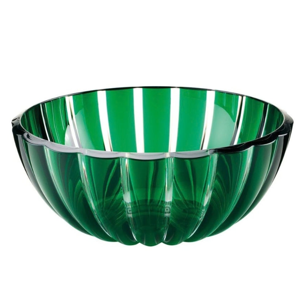 Guzzini Bowl De Plastico "Dolce Vita" Color Emerald Tamaño M