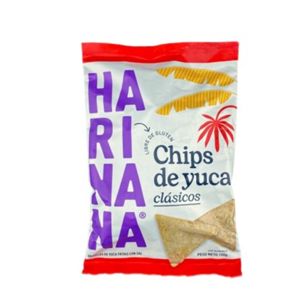 Harinana Chips de Yuca Clásicos 150gr
