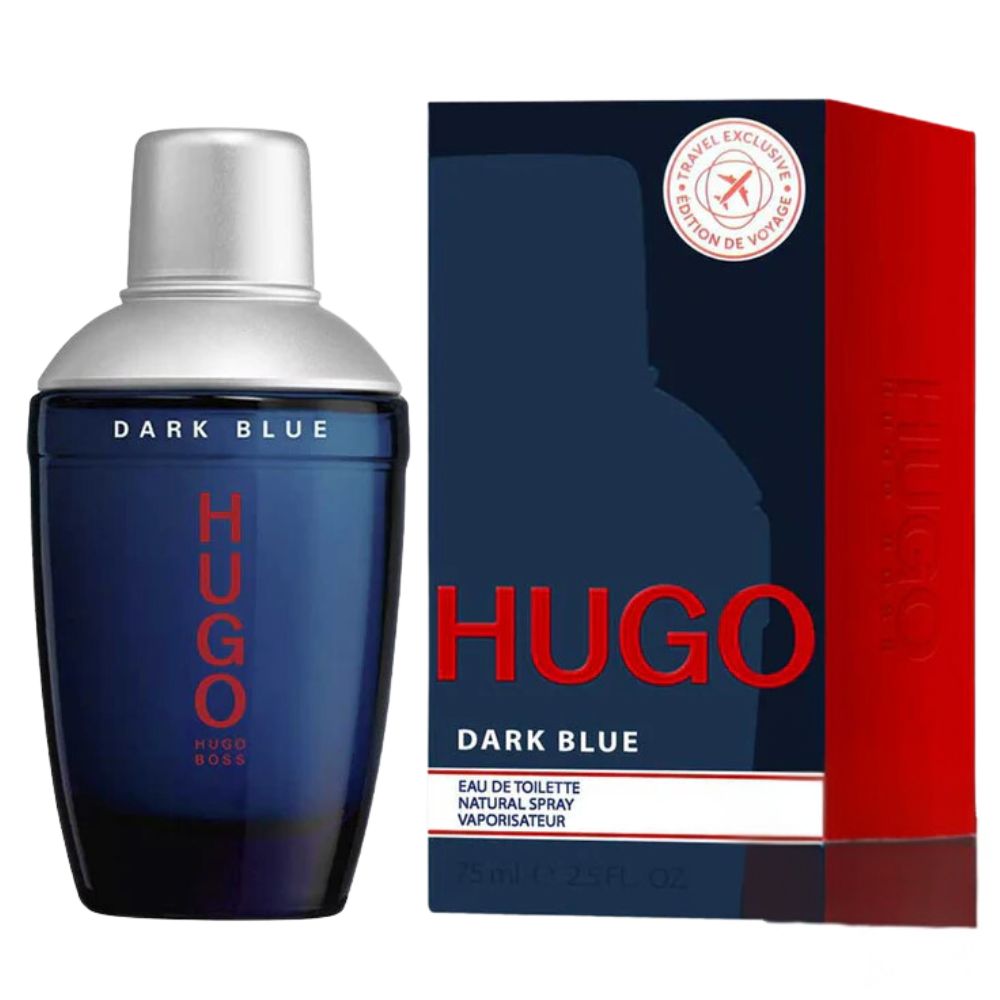 Hugo Boss Dark Blue Eau De Toilette For Men 75ml