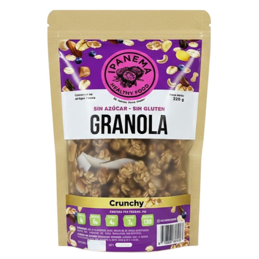 Ipanema Granola Crunchy Sin Azucar 220g