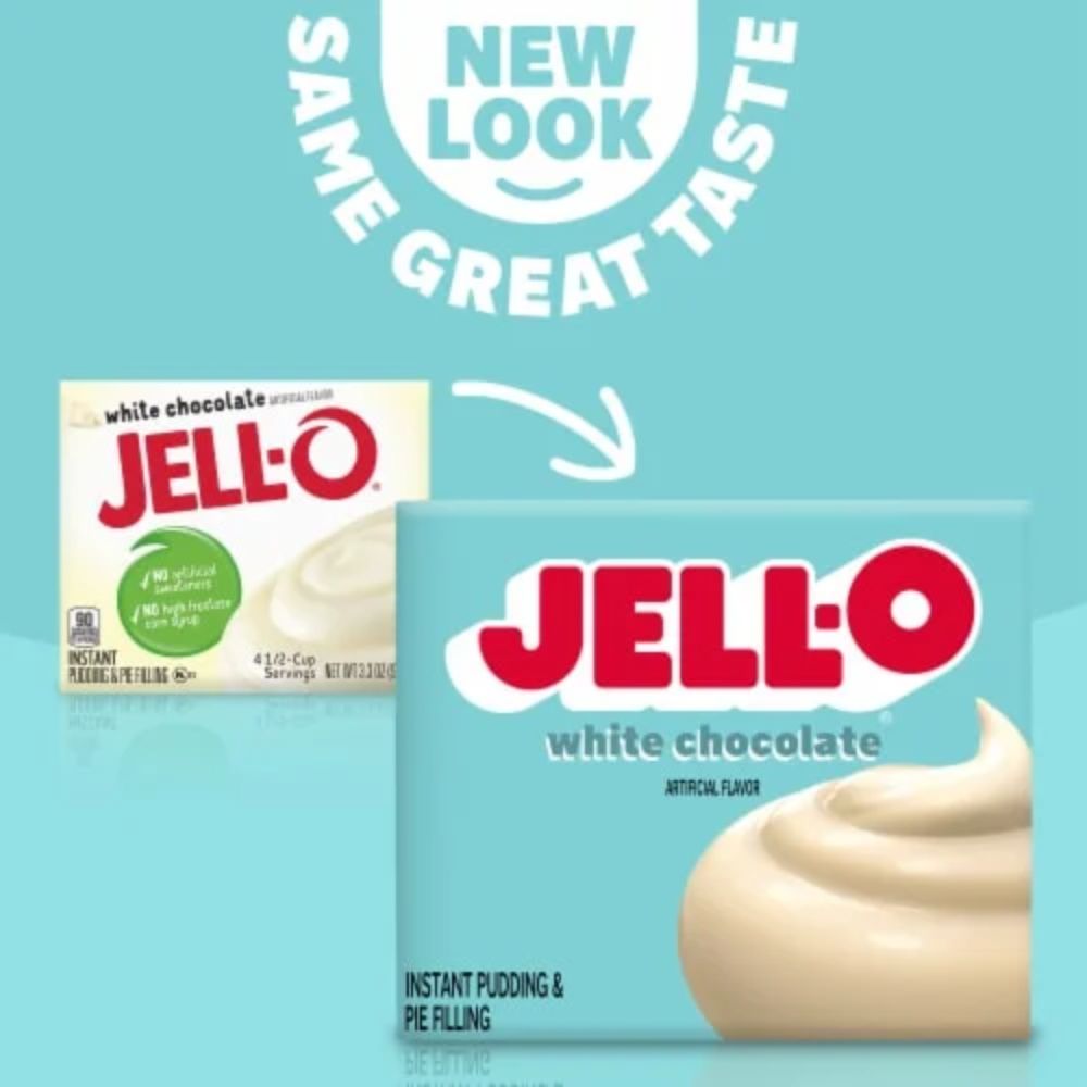 Pudding Jell-O White Chocolate 93.3gr