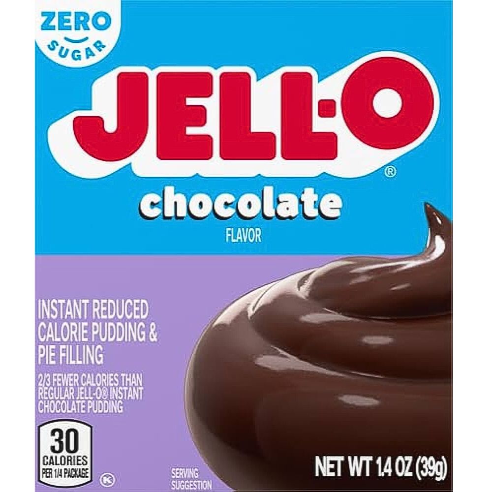 Pudding Jell-o Chocolate Zero Sugar 39gr