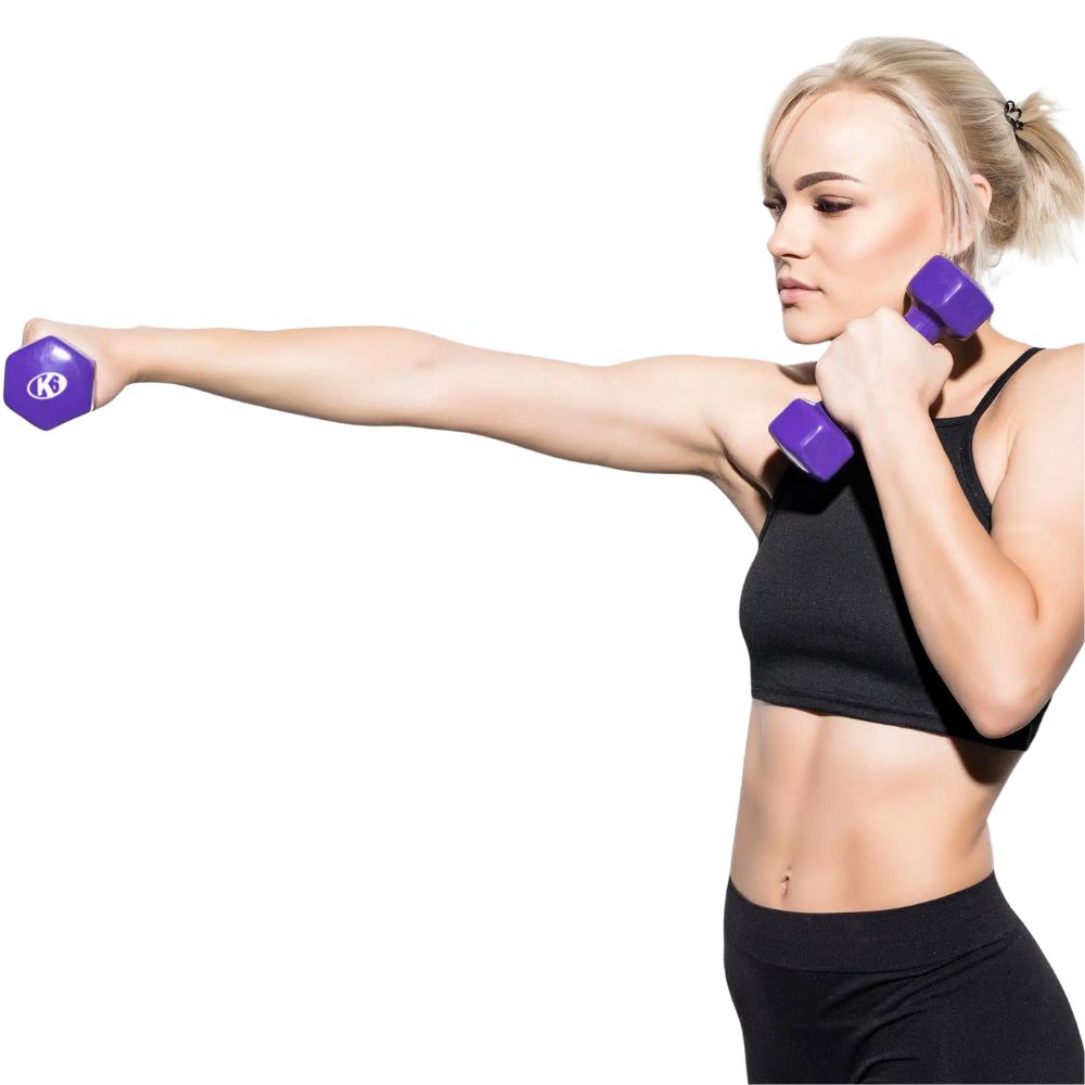 Mancuerna de Vinil k6 7Lb