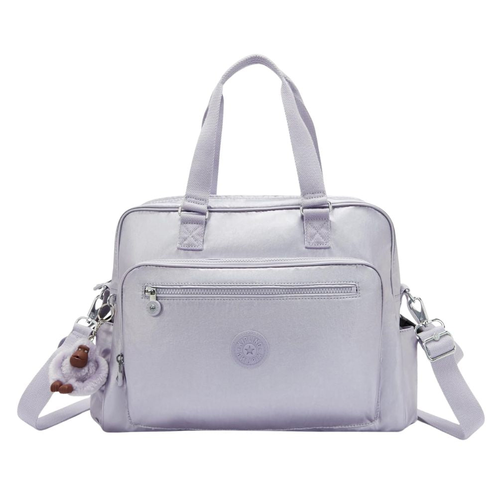 Kipling Frosted Lilac Metallic Alanna