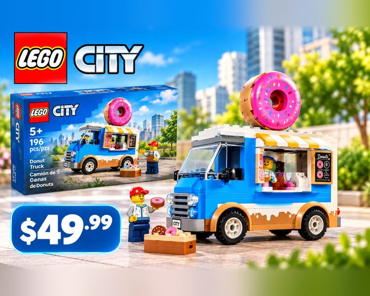 LEGO City Donut Truck - $49.99