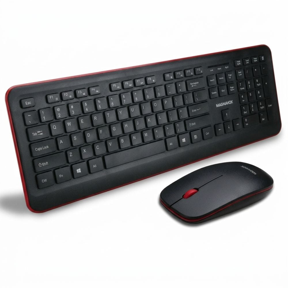 Magnavox Teclado Y Ratón Inalámbrico 2.4Ghz