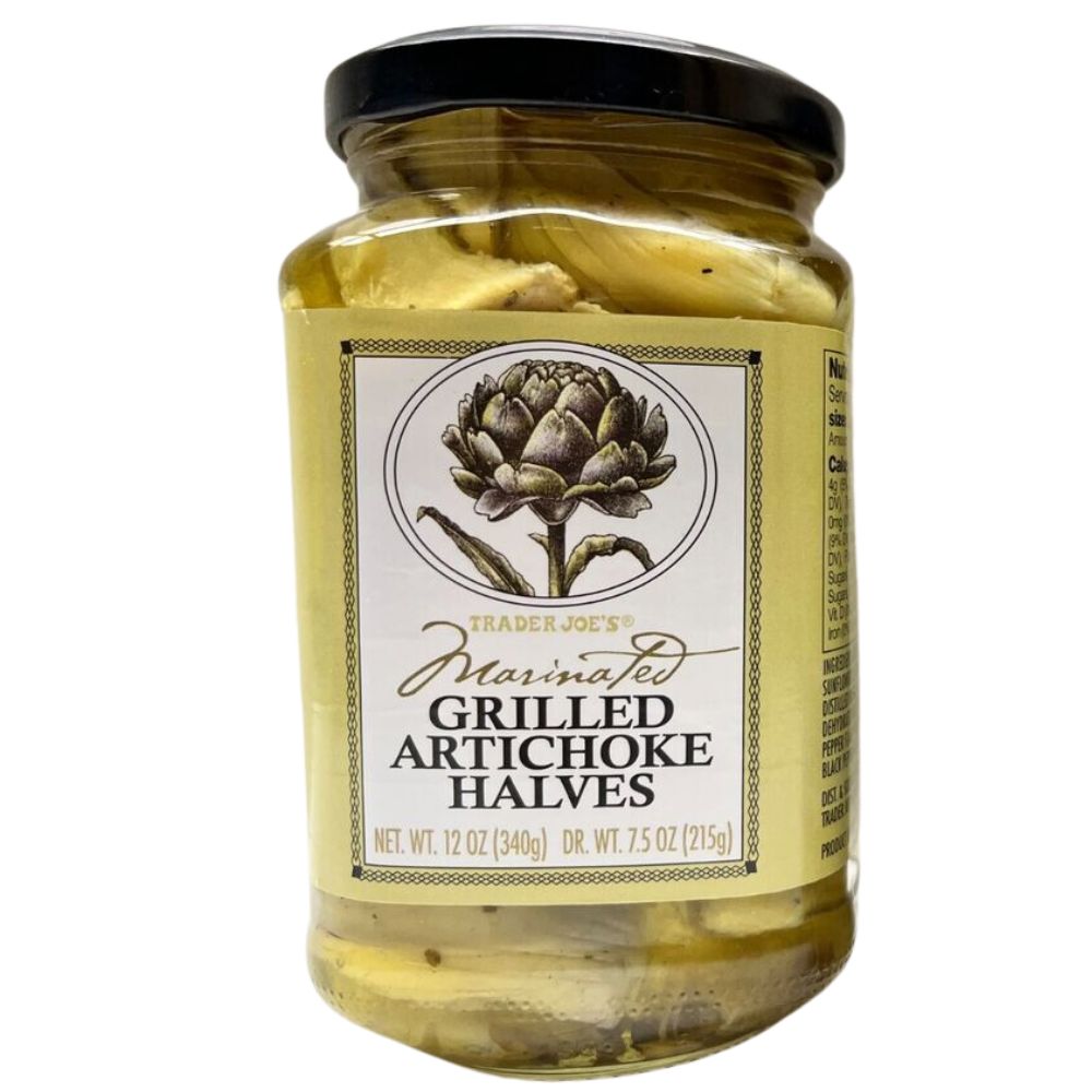 Trader Joe's Alcachofas Marinated Grilled Artichoke Halves 340g