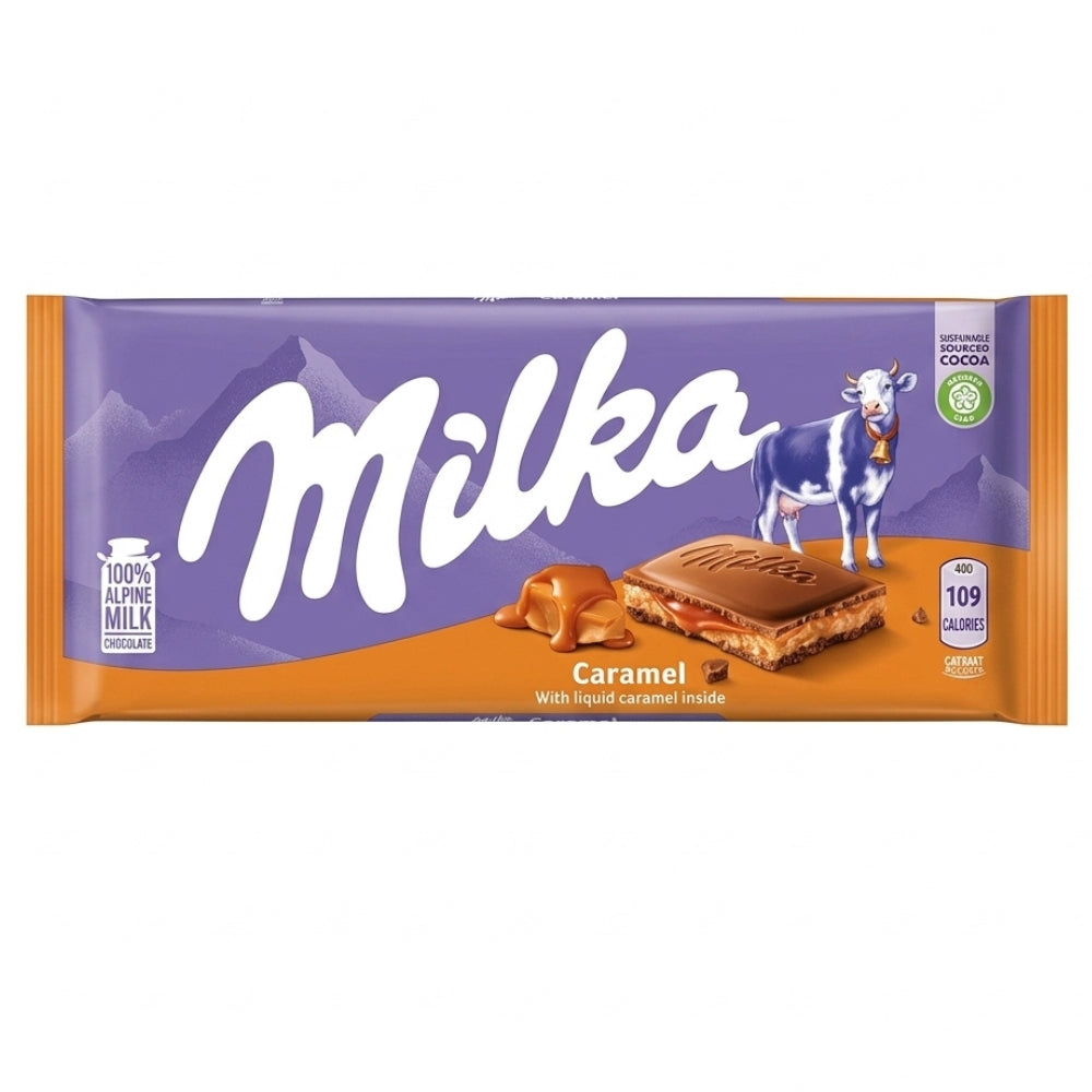 Chocolate Milka Caramel 90gr