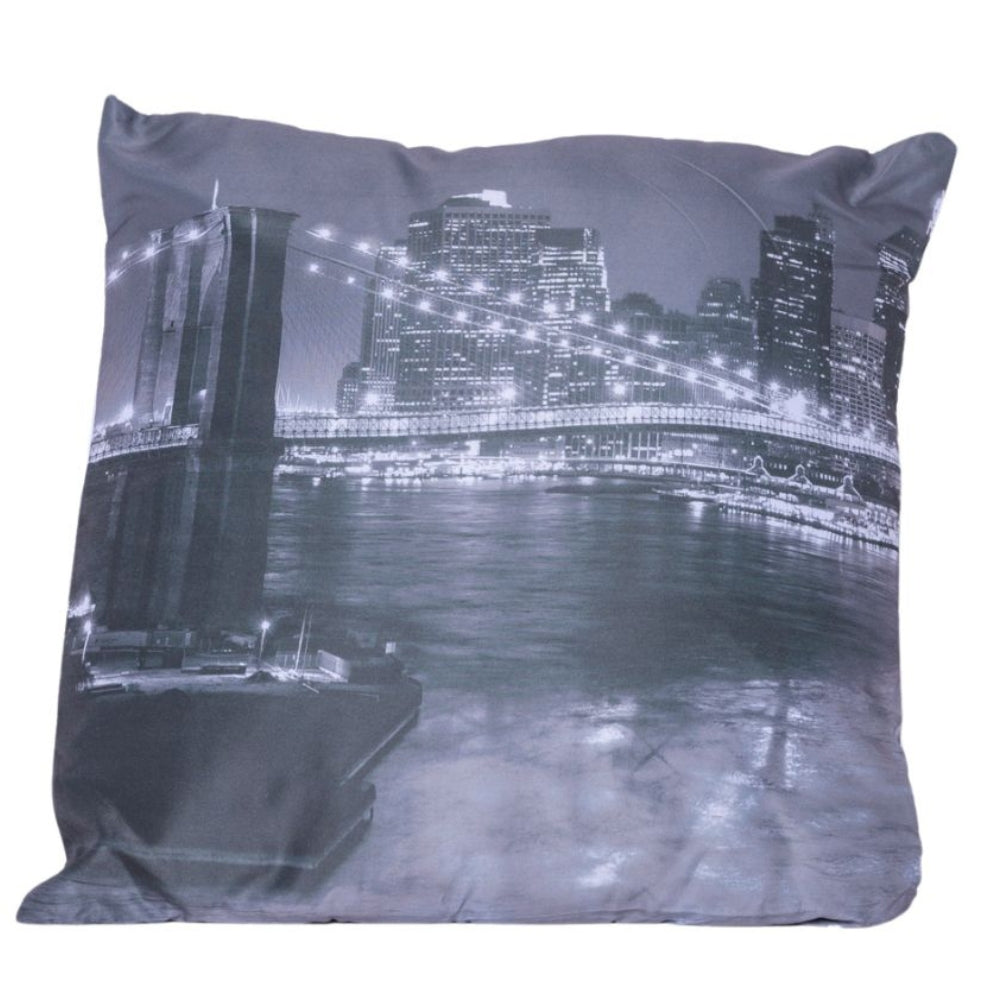 Cojin Decorativo Para Sofá con Diseño de Puente