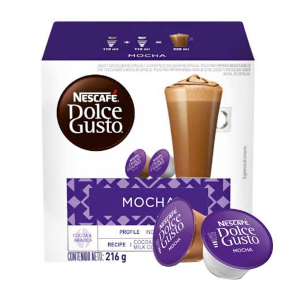 Dolce Gusto Capsule Mocha Cocoa Robusta 16 Und