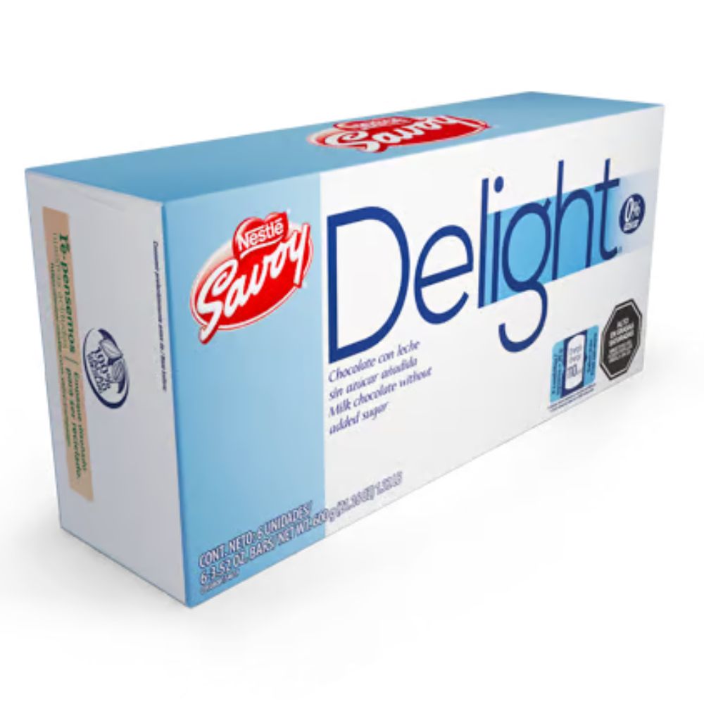 Savoy Chocolate Delight 100gr c/u 6 Und