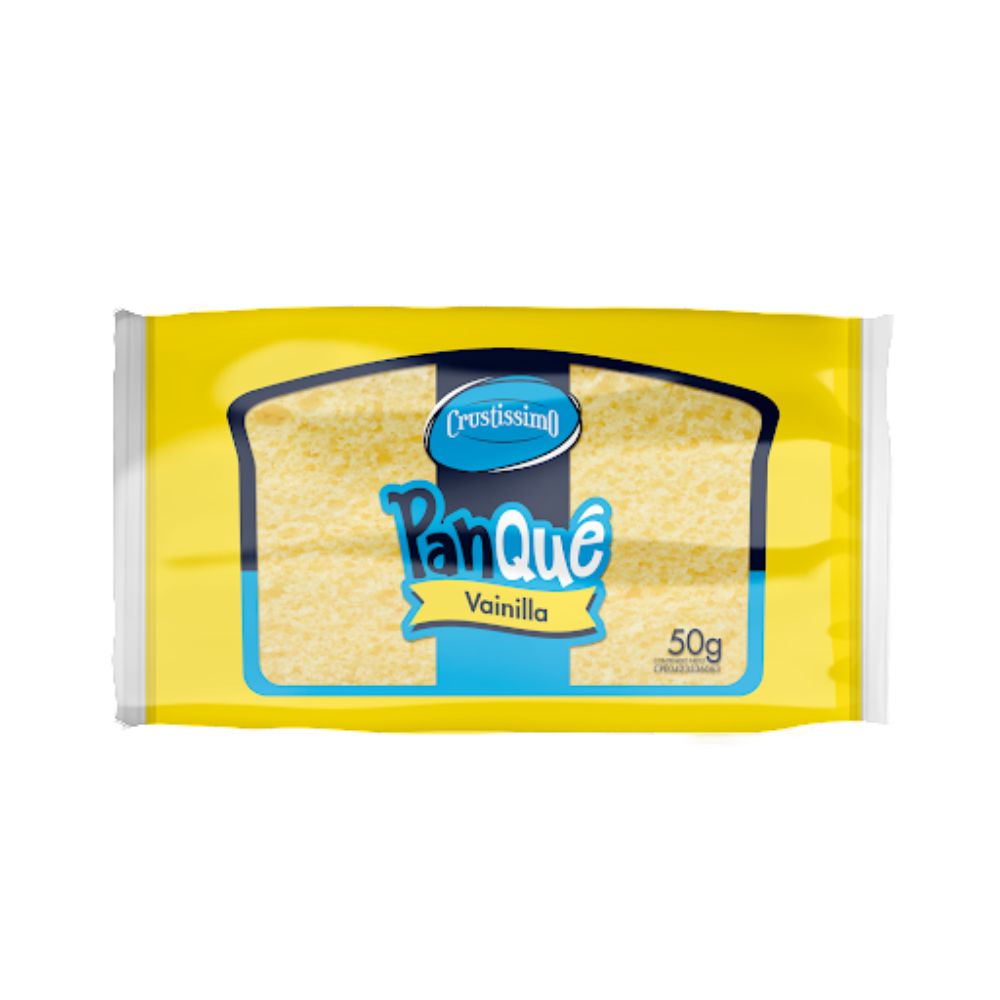 Crustissimo 6 Unidades Panque Vainilla 300gr