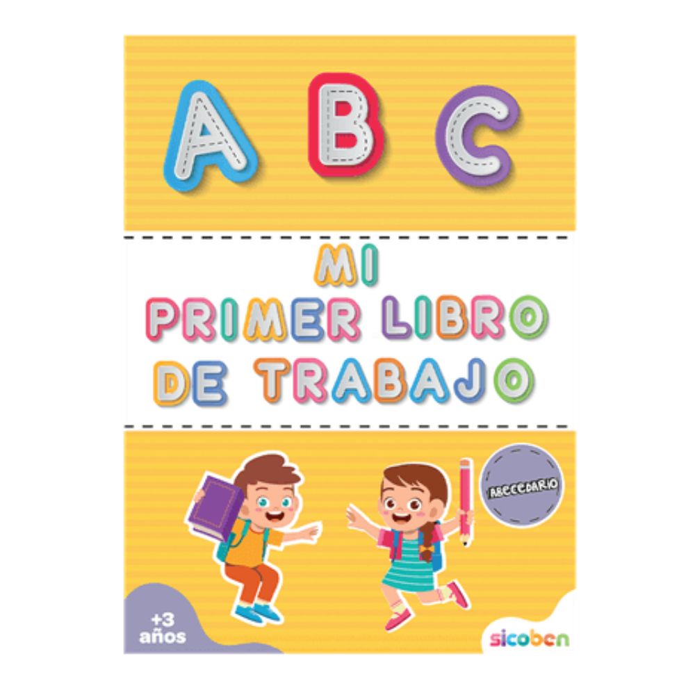 Mi Primer Libro De Trabajo Abecedario 3+