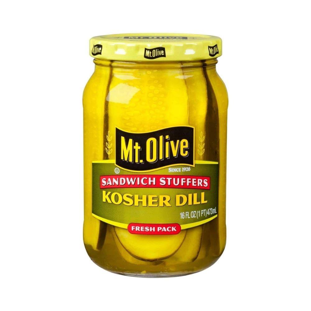 Pepinillos Enteros Mt Olive Kosher Dill 473ml
