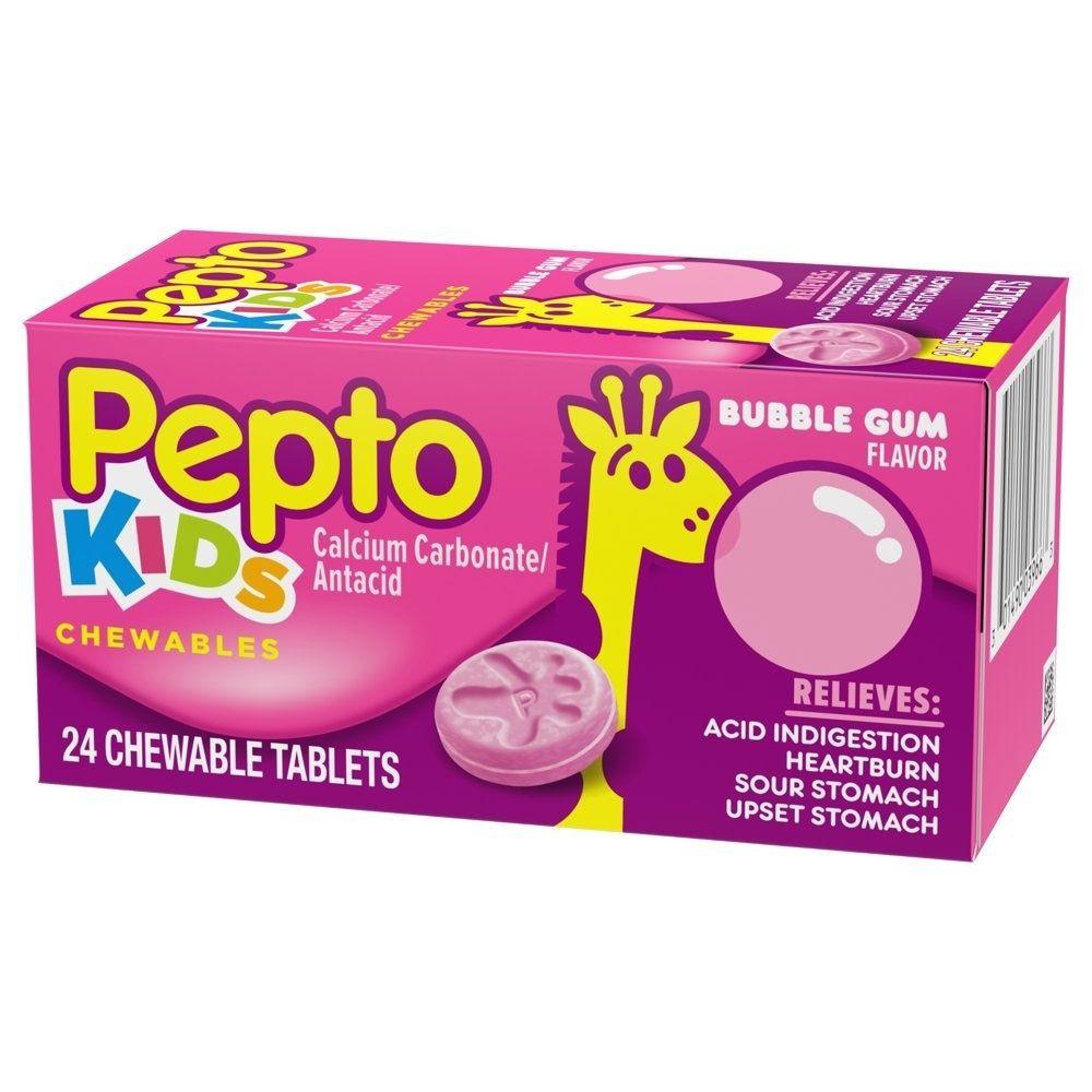Tabletas Masticables Pepto Kids 24 Tabletas - Madison Center
