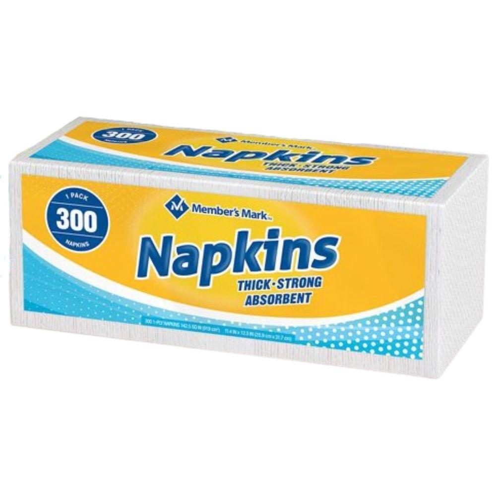 Servilletas Member's Mark Everyday White Napkins 300 Hojas - Madison Center