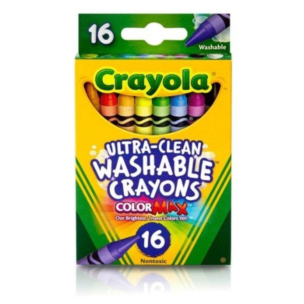 Crayola Creyones Ultra-Clean Washable 16 Piezas - Madison Center