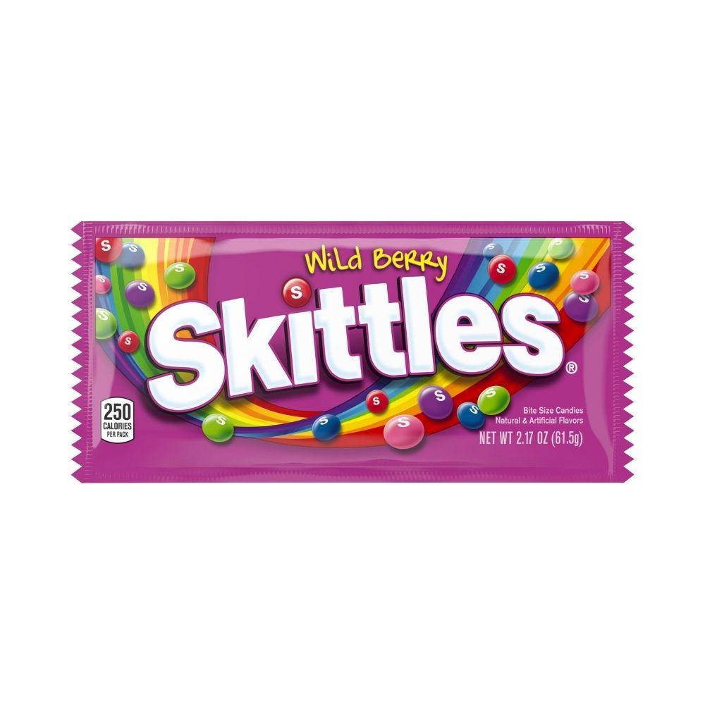 Caramelos Skittles Wild Berry 61,5 gr - Madison Center