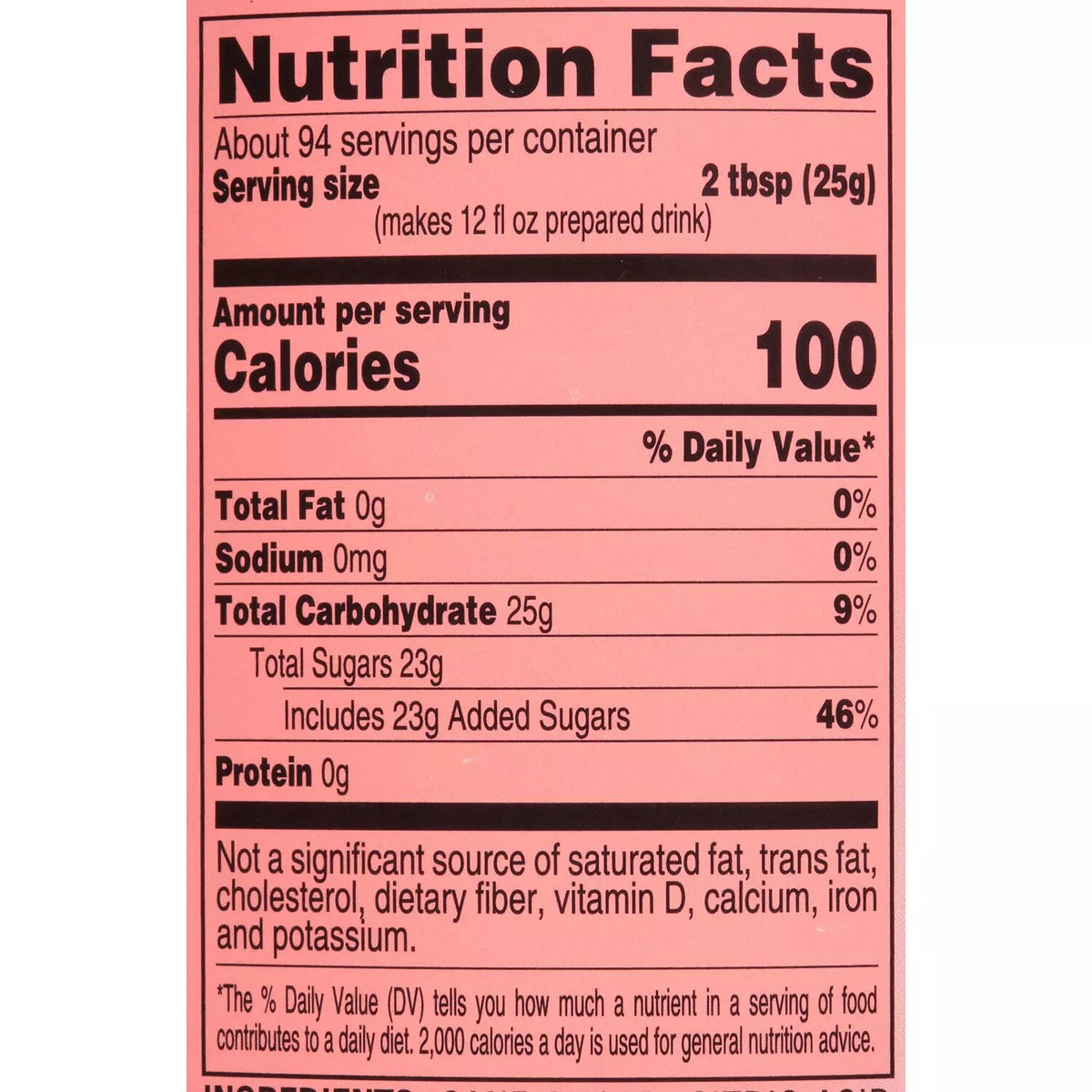 Iced Tea Mix 4C Peach 2.34kg - Madison Center