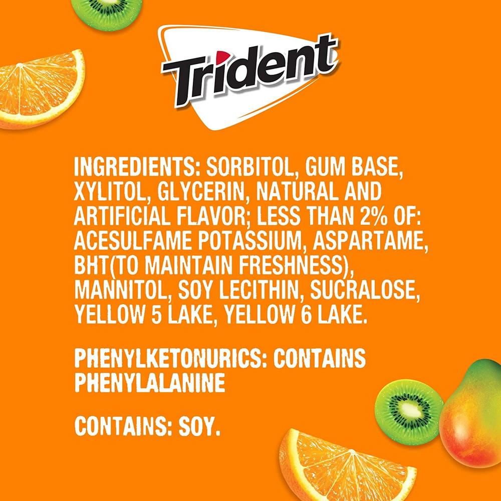 Chiclets Trident Tropical Twist 14und - Madison Center