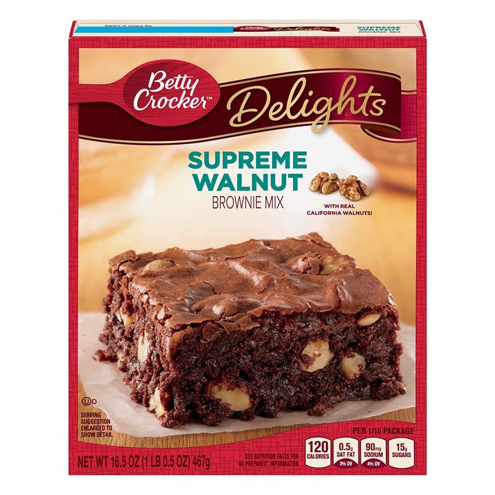 Betty Crocker Mezcla para Brownie Supreme Walnut 467 gr
