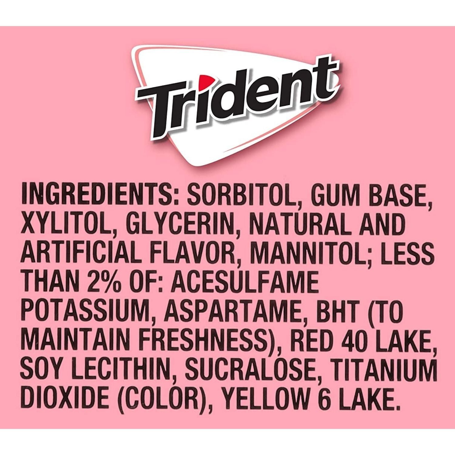 Chiclets Trident Berry Lime 14und - Madison Center