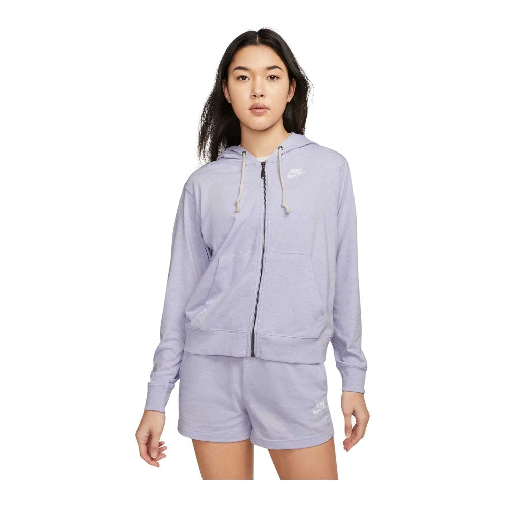 Nike Sweater de Algodón Para Damas Color Lila