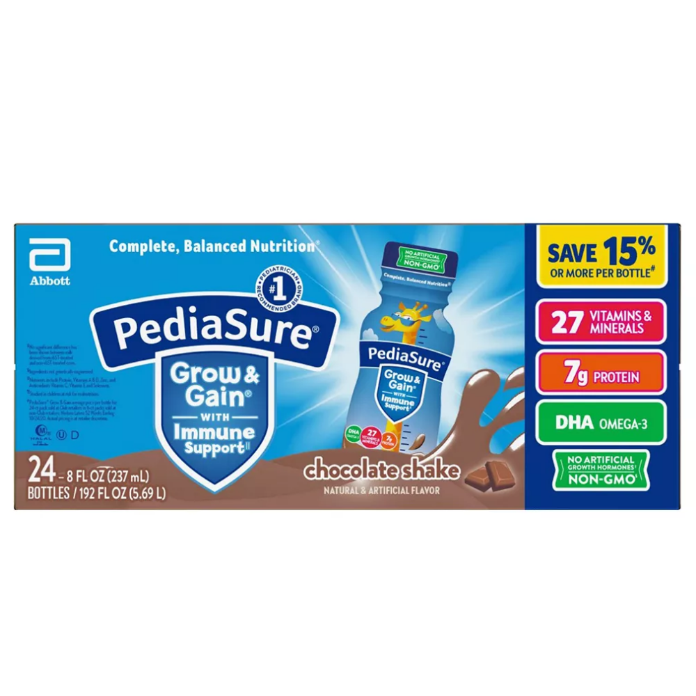 Pediasure Chocolate 24 Und Grow and Gain Shake