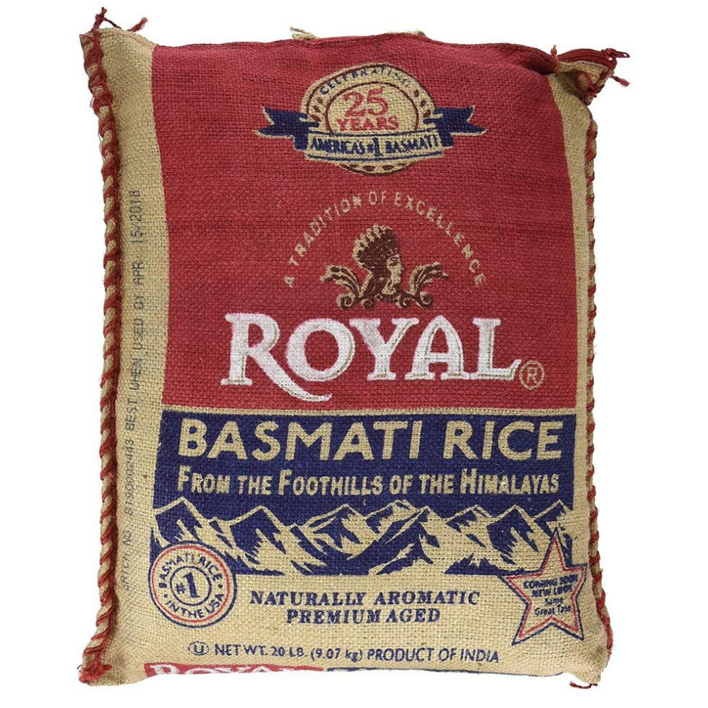 Arroz Royal Basmati 9.07kg - Madison Center