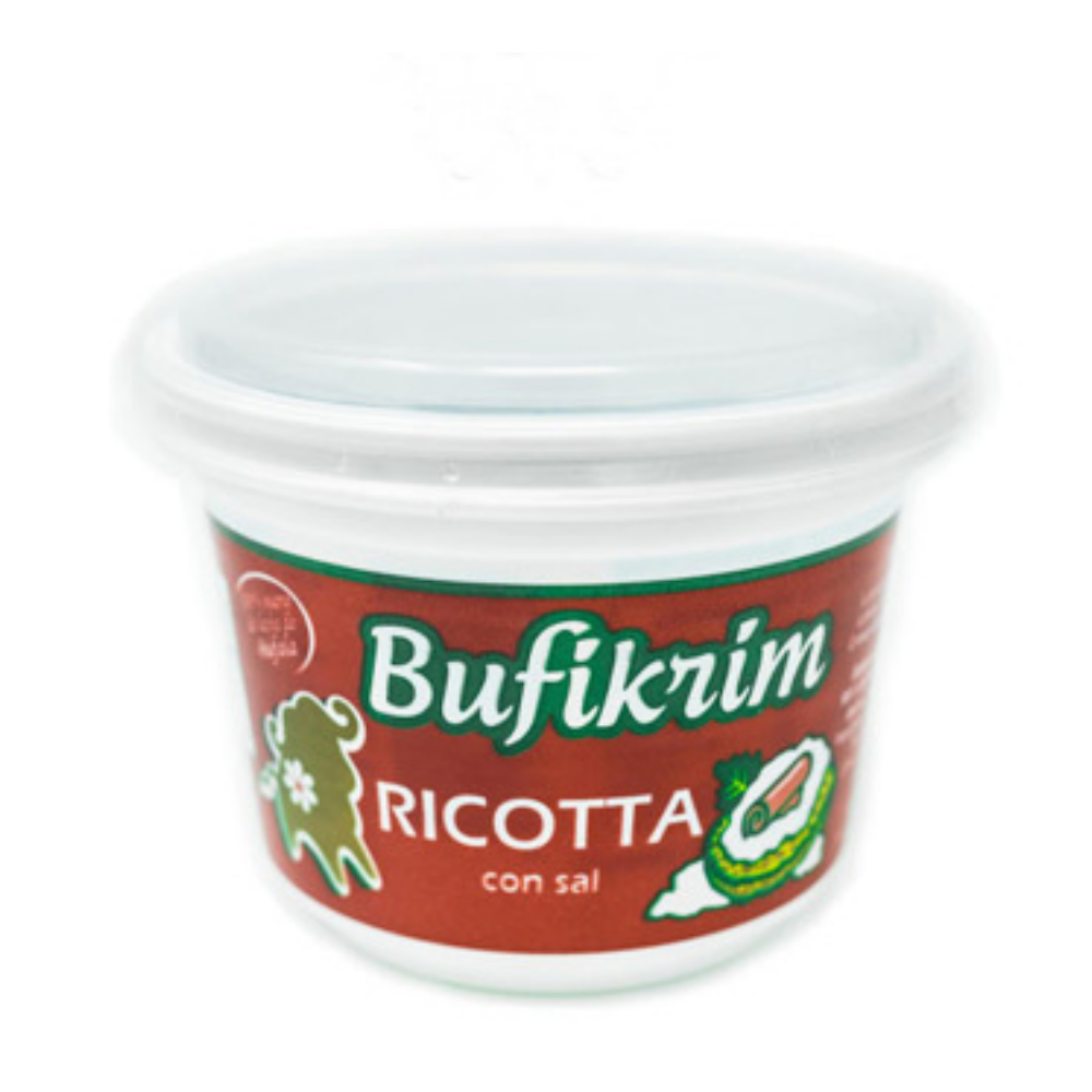 Queso Ricotta con Sal Bufalinda 500gr