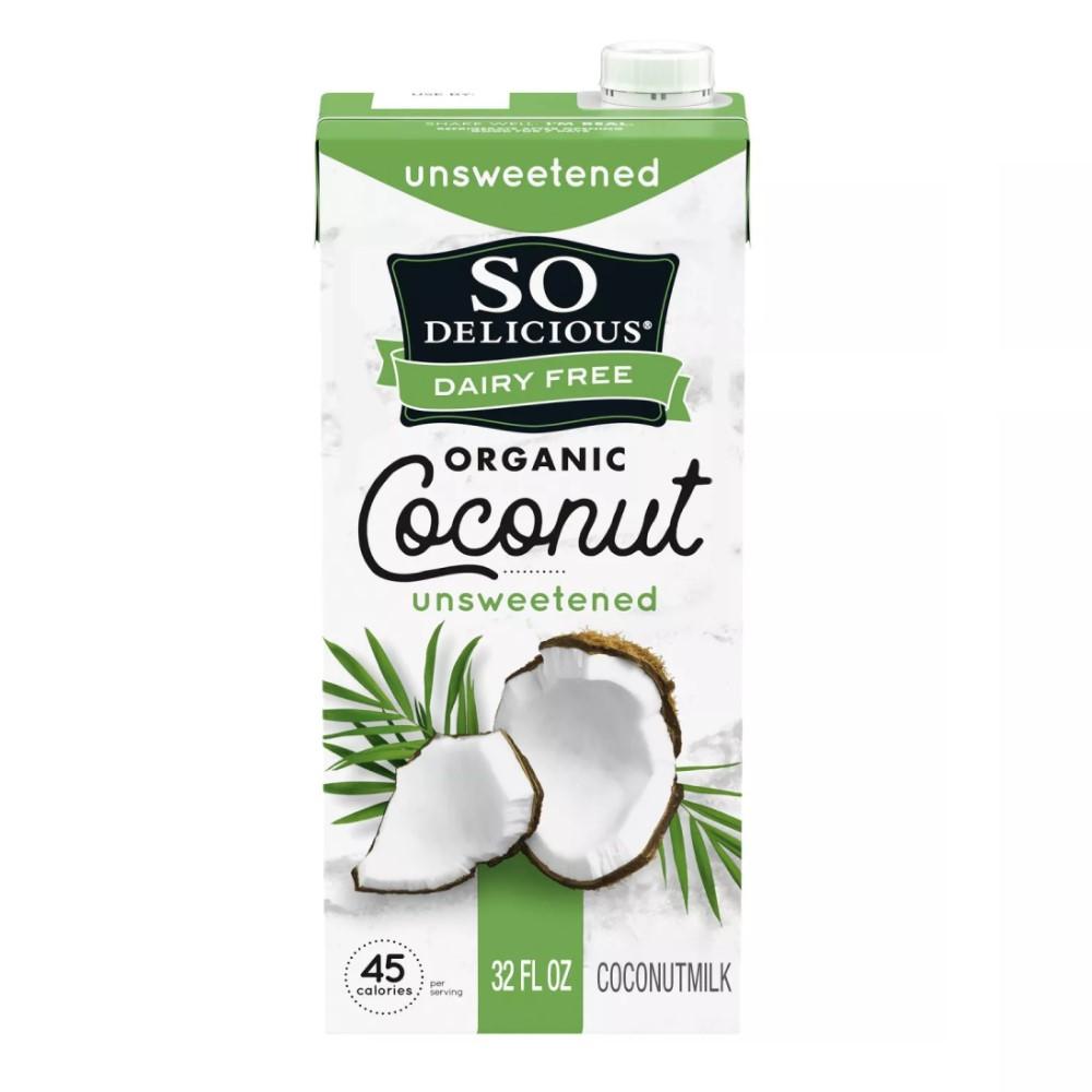 Leche de Coco So Delicious Organic Unsweetened 946 ml