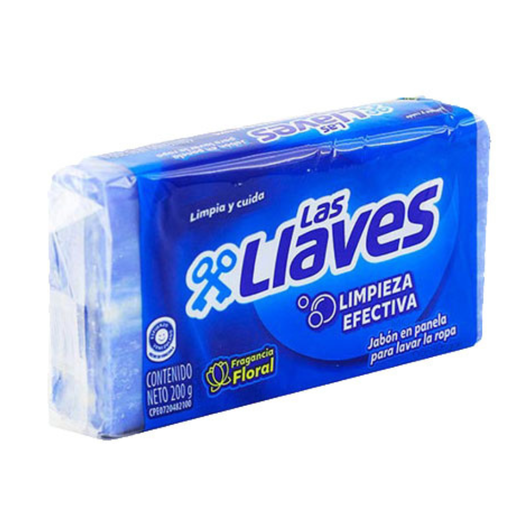 Jabon de Panela Las Llaves Extra Limpieza 200gr