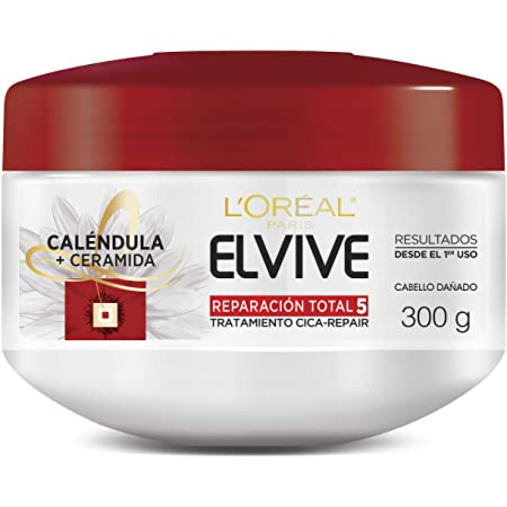 Baño de Crema Elvive Reparacion Total 5 300ml