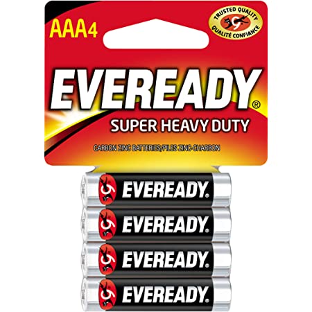 Baterias Eveready AAA 4und