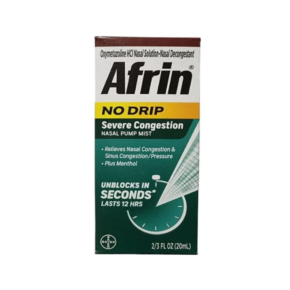 Afrin Descongestionante Nasal No Drip 20ml 1 Und Severe Congestion