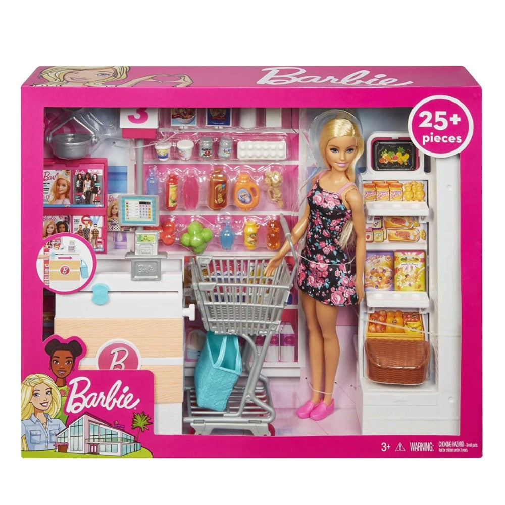 Mattel Barbie Supermarket 3+