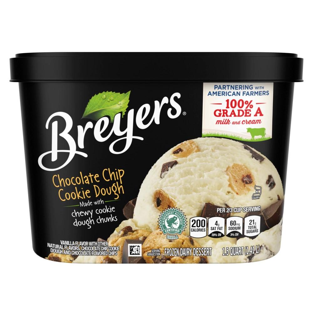 Helado Breyers Chocolate Chip Cookie Dough 1.4Lt - Madison Center