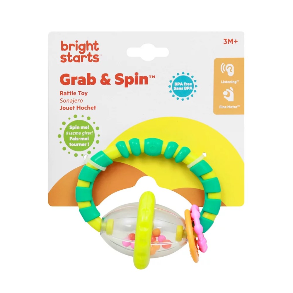 Bright Starts Grab & Spin 3meses+