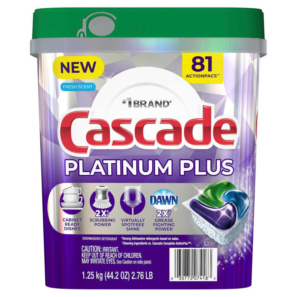 Cascade Platinum Plus Lavaplatos 81 und 1.25kg
