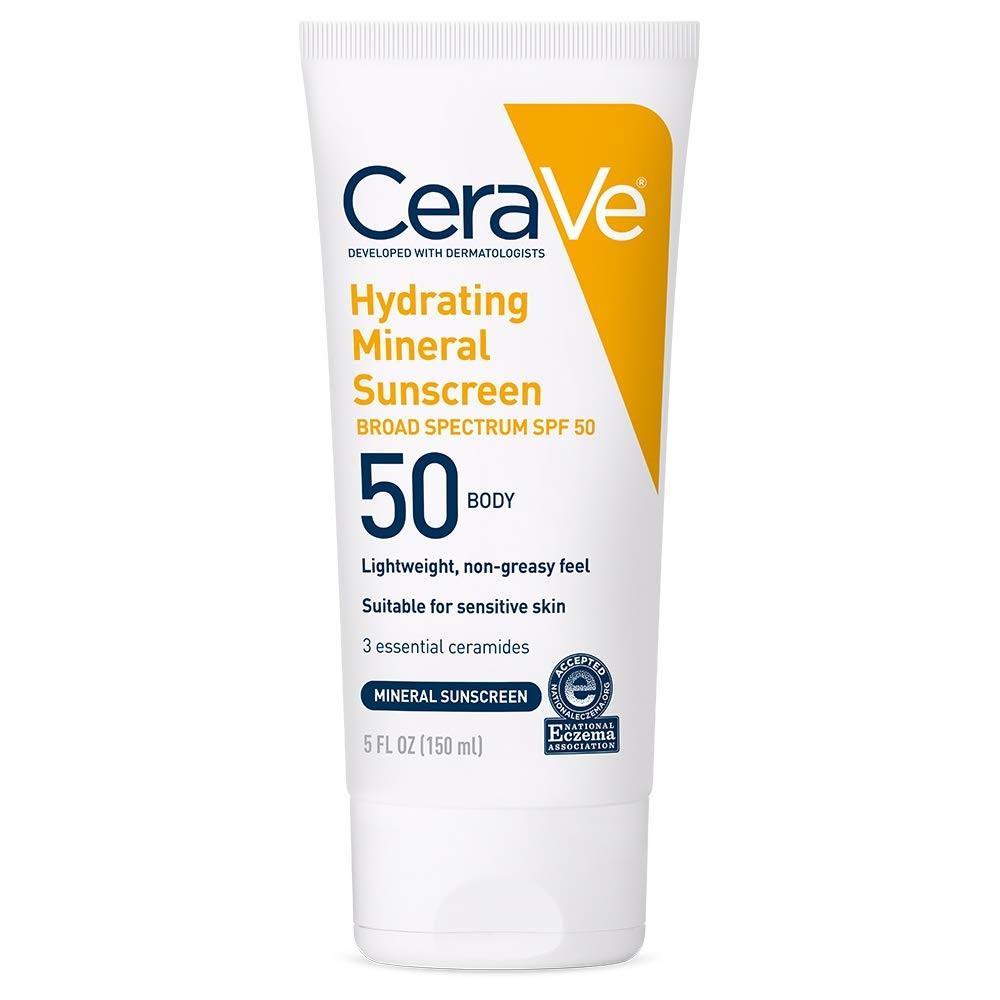 Cerave Hydrating Mineral Sunscreen SPF 50 150ml