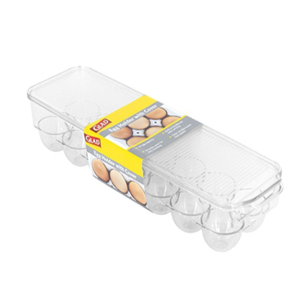 Organizador Glad De Huevos con Tapa 14 Huevos