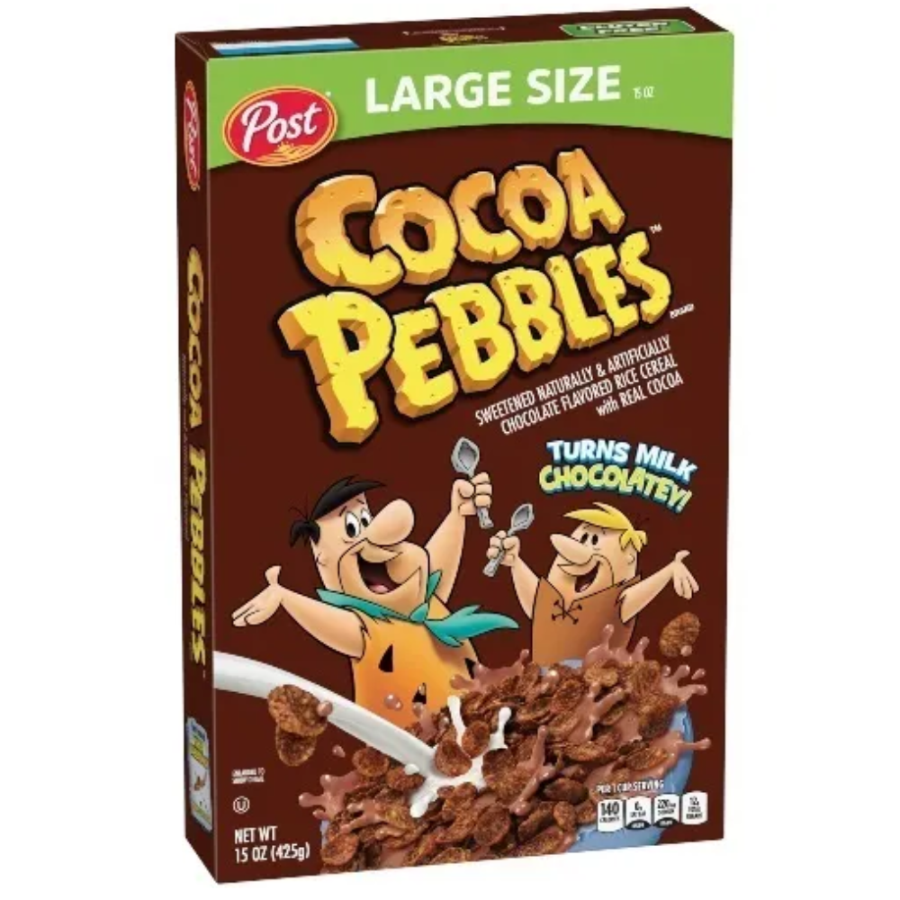 Cereal Cocoa Pebbles Large Size 425gr