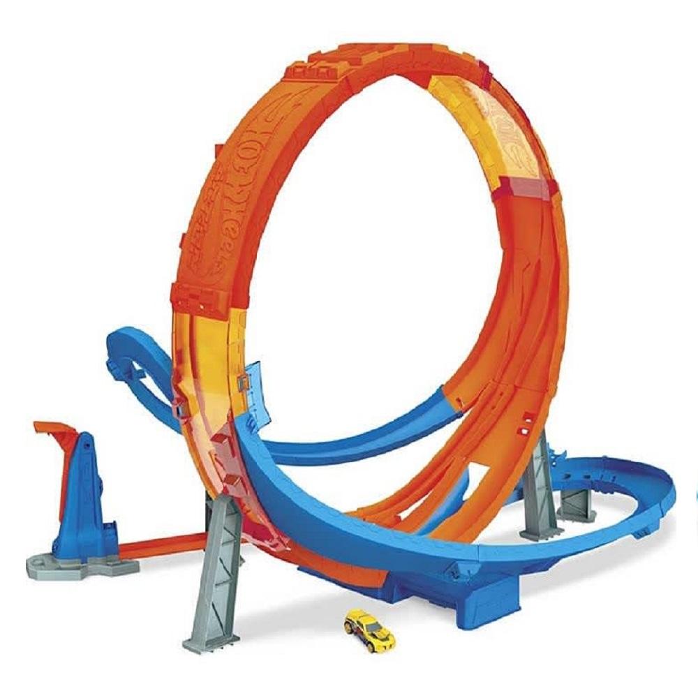 Hot Wheels Massive 70 cm de alto Motorizada Desafio de Vueltas 5-10 (Grande)