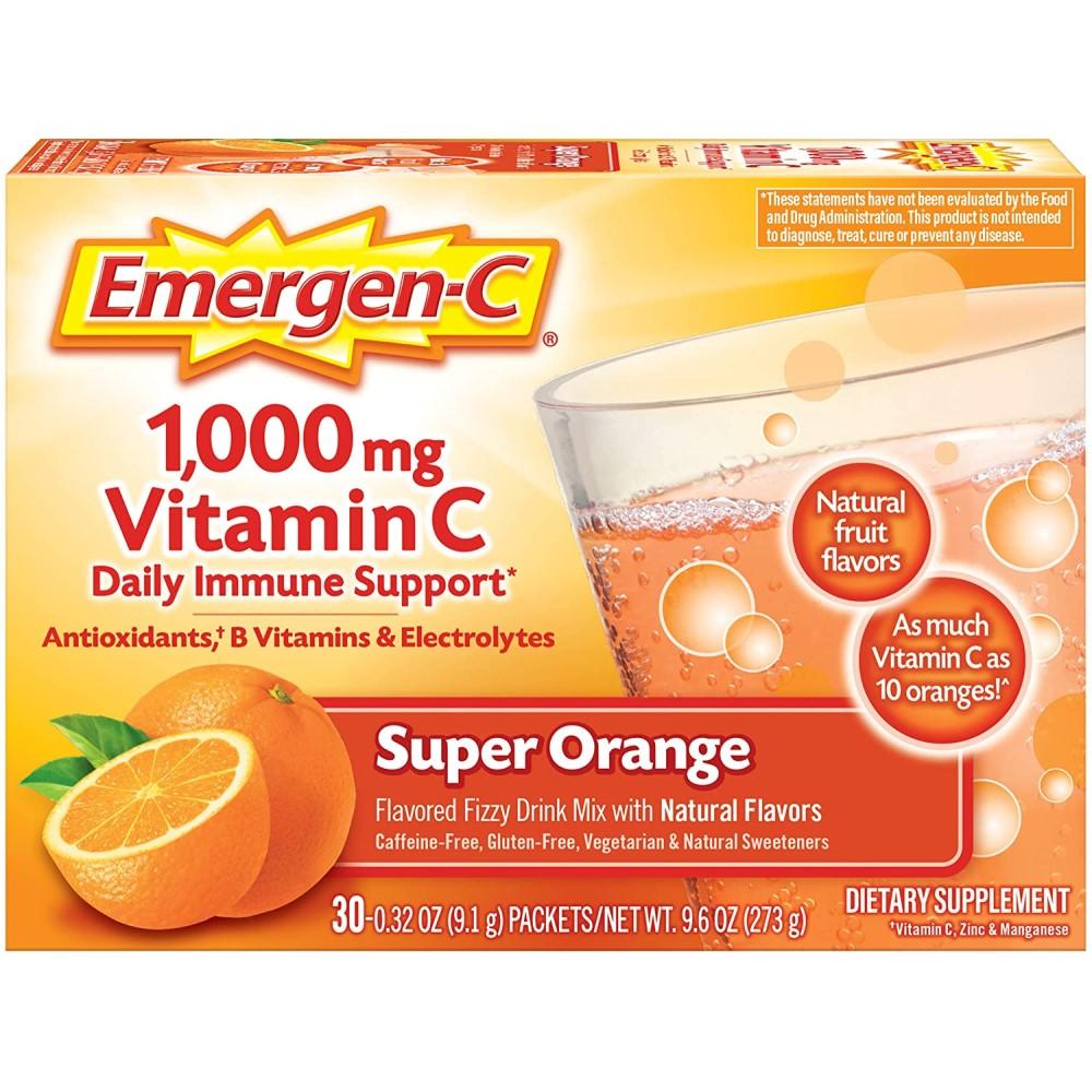 Vitamina C Emergen-C 1000mg Super Orange - Madison Center