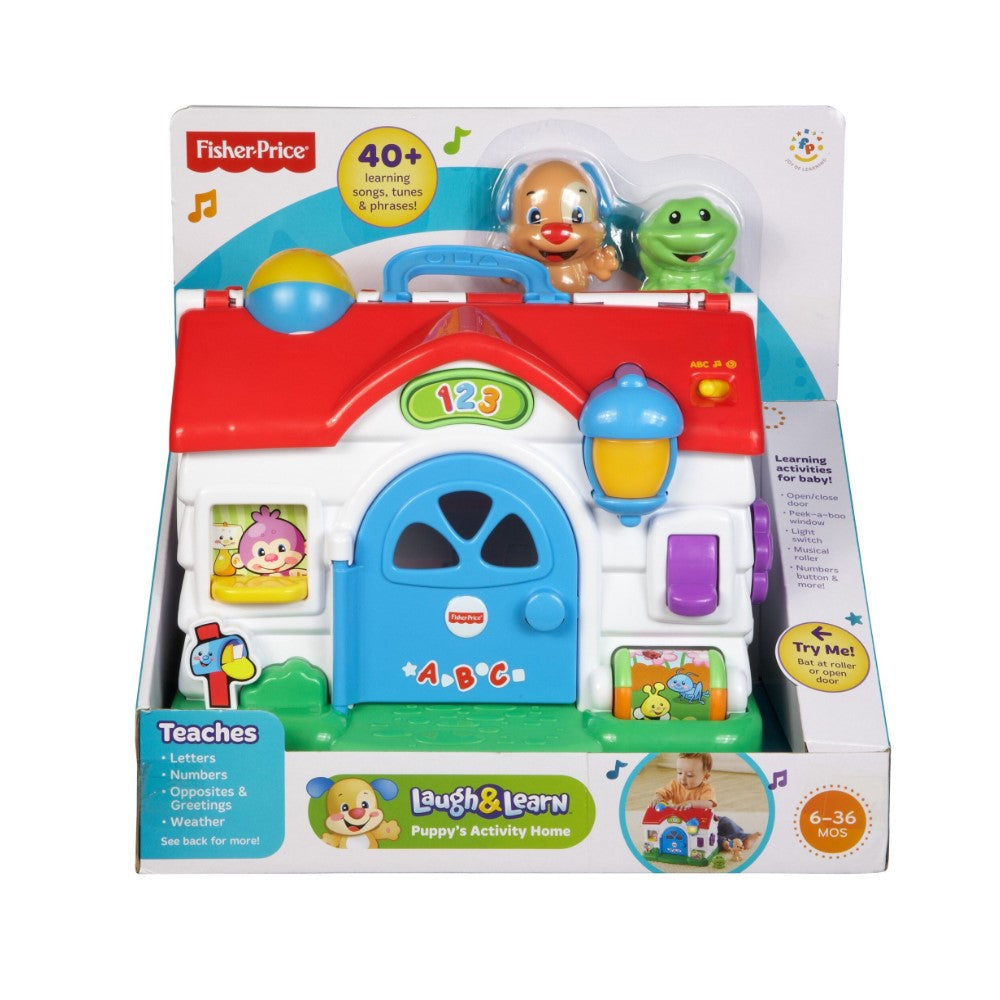 Fisher Price Laugh Learn con Sonidos y Frases Puppy's Activity Home 9-36meses