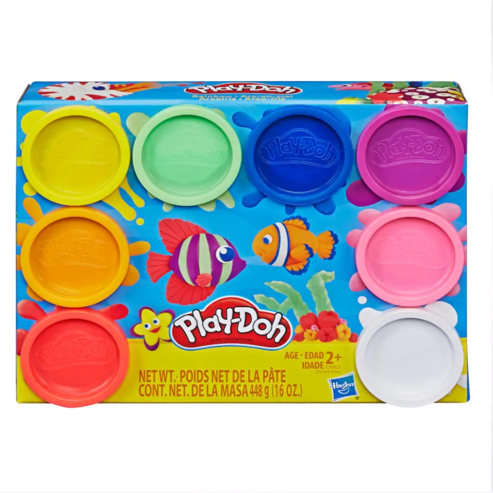 Play Doh Plastilina Moldeadora Mezcla De Colores Arcoiris 448g 2+